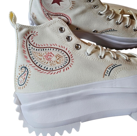 Converse Run Star Hike Platform Crafted Hi Top Sneaker Womens NEW - Picture 7 of 7